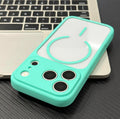 Acrylic magnetic two-tone case, instantly upgrades your iphone to a 17 pro max with a large view window, iphone 18 hard case