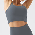 Eco-friendly cross-border racerback sports bra & yoga set - slimming, compression leggings, running & yoga outfit for women