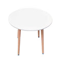 Dining tablesexport solid wood cream style dining tablefor homeround dining table and chair modern casual negotiation table