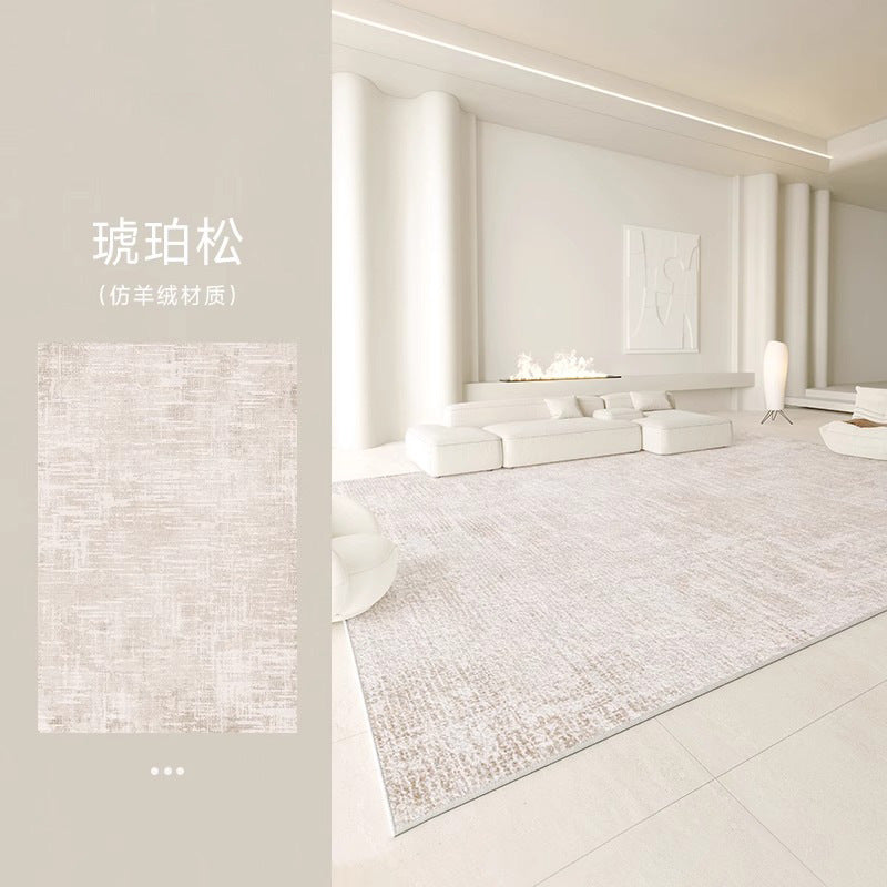 Distributed carpet living room  new style wabi-sabi style bedroom thickened short hair accessible luxury high-end imitation cashmere sofa floor mat