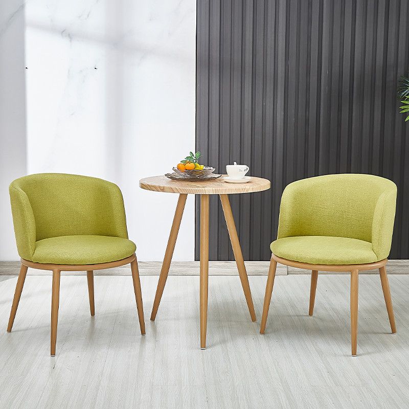 Nordic faux solid wood meeting table and chair set - modern minimalist chairs, creative casual round table, perfect for bubble tea and coffee shops