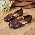 Ready-to-ship  spring collection: spanish stretch fabric split-toe ballet flats - women's hollow-out flat casual shoes