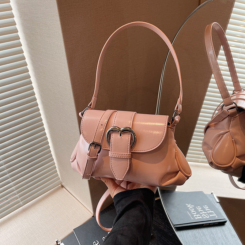 Foreign trade advanced sense handbag women's 2025 new fashionable exquisite shoulder underarm bag commuter messenger bag