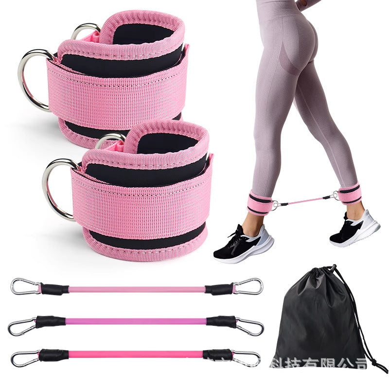 Ankle strap, taekwondo leg strength training sports protective gear, weight-bearing booster belt, foot ring, ankle protector, foot buckle, dumbbell