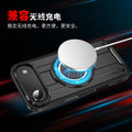 Lingsheng rotating integrated magnetic holder is suitable for iphone17pro mobile phone case armor anti-fall apple 11 cross-border