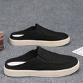 Canvas shoes for men summercasual lazy one-leg half-drag men's old beijing thousand-layer bottom cloth shoes trendy shoes spring & fall