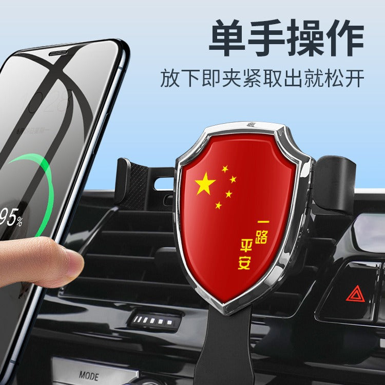 Car phone mount - new creative car accessory, air vent navigation gravity support, multi-functional universal fit