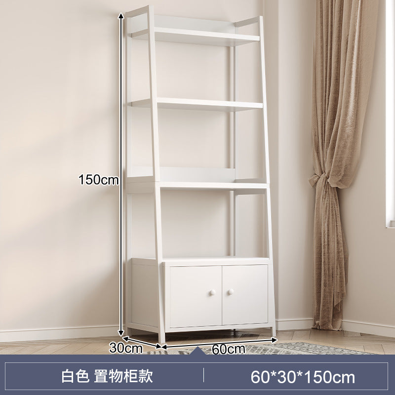 Shelf Multi-layer storage shelf Floor-to-ceiling office locker Shelf Layered shelf Living room display Cabinet with door