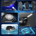 Wholesale mini electric shaver 8w small steel cannon magnetic head washable portable razor cross-border