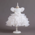 Ready-to-ship wholesale children's clothing: puff sleeve sequin mesh tutu princess dress, girls' christmas dress, kids' dress