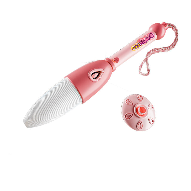 magic electric bubble pen brush pen handheld writing graffiti fully automatic electric bubble machine toy
