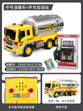Gas station + oil tanker equipped with 3 batteries + screwdriver