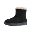 Warm two-way wear, fleece-lined and thickened snow boots,  winter new arrivals, plus size, export-quality, fluffy trim, short booties for women, wholesale