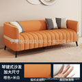 Cat scratch leather-orange + off-white [latex style]