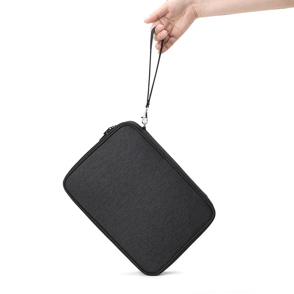 New multi-functional simple tablet bag 3c digital accessories storage bag large capacity commuting trend clutch bag
