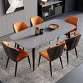 Dining chair for homecasualnordicaccessible luxuryitalian normcorepopular backrest sofa iron restaurant chair dining table chair