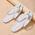 Disposable slippers travel foldable slippers convenient travel essentials hotel flip-flops for men and women