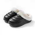 Broken cocoon couple cotton slippers casualnon-slipthick sole home thickenedheattech slippers outwear 2024stuffed slippers