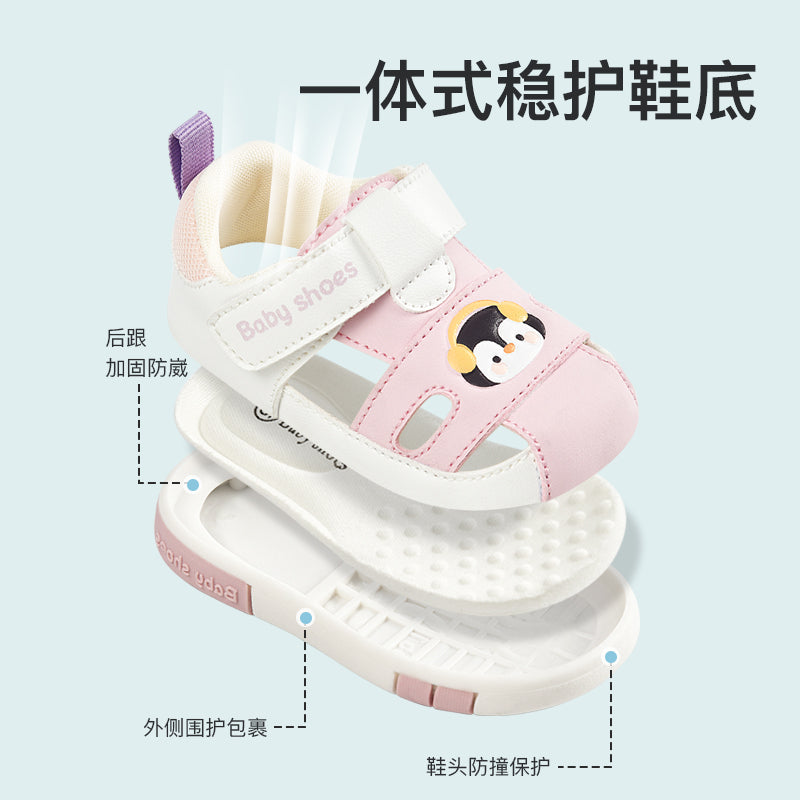 New arrival baby boy toddler shoes summer sandals baby soft bottom shoes cartoon 1 to 3 years old baby shoes children's shoes