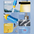 water-saving water gun toy, extra large capacity water bag, stainless steel high-pressure water fight handy gadget water toy