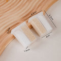 Kitchen for home dispensing seasoning bottle salt shaker moisture-proof sealed seasoning seasoning box double grid seasoning box factory direct sale