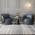 Luxury hotel sales office reception single sofa chair modern minimalist beauty salon club casual table and chair set