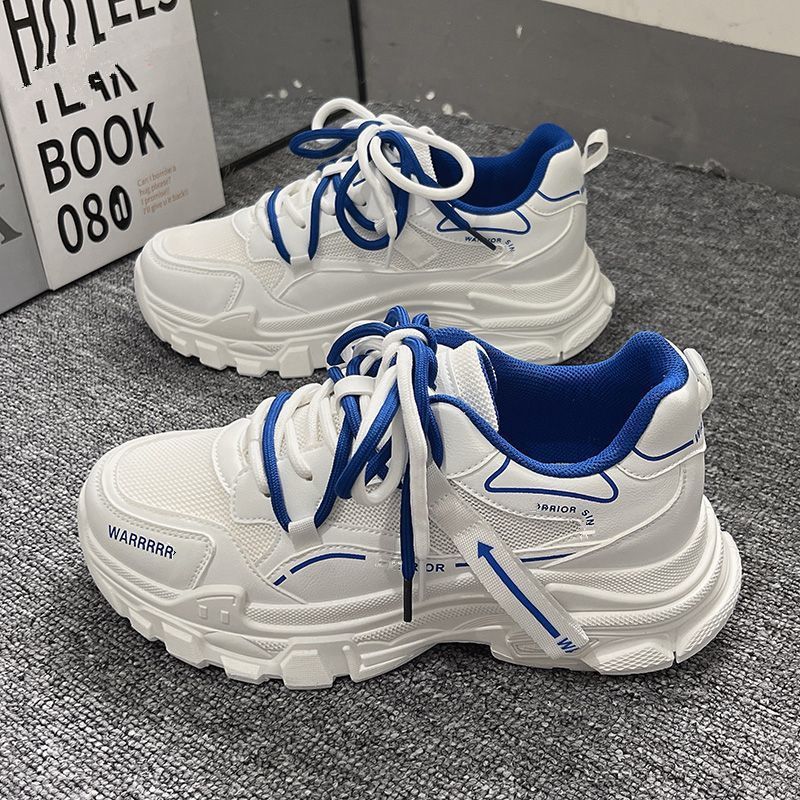 Dad shoes for women 2026new arrivalfall and winterbest sellingeasiest for match women's shoesthick solecasual running sports shoes student white shoes
