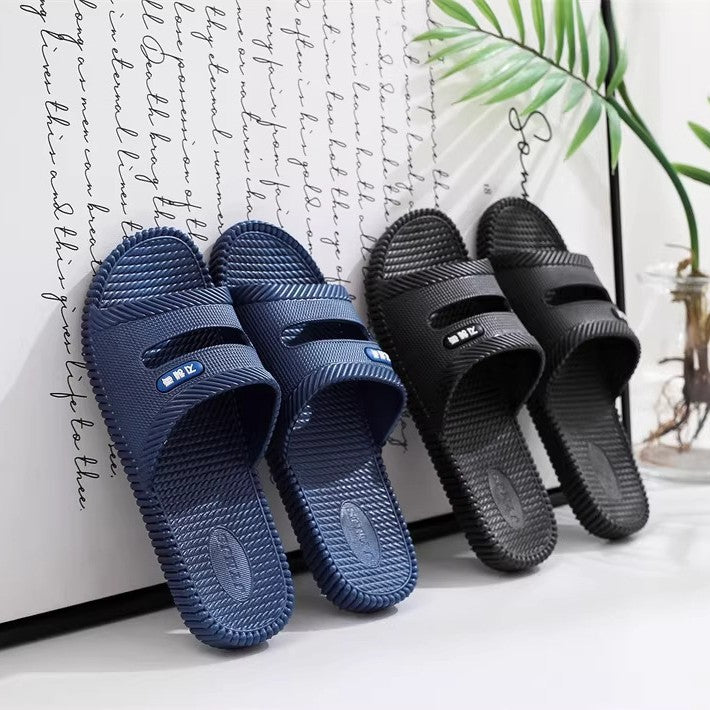Hotel men's slippers, street vendor slippers, home slippers, women's slippers, outdoor comfortable wear-resistant waterproof bath slippers