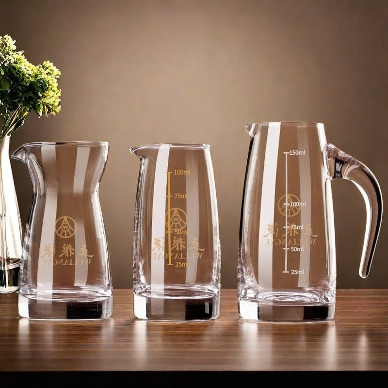 New chinoiserie gift box suit white wine glass wine set suit liquor glass glass wine jug small wine glass wine dispenser