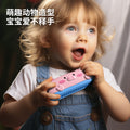 Silicone washable harmonica - beginner's toy, educational musical instrument, playable cartoon mini harmonica