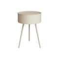 Scandinavian small round table coffee table sofa side table balcony bedroom casual rental room living room simple round small coffee table