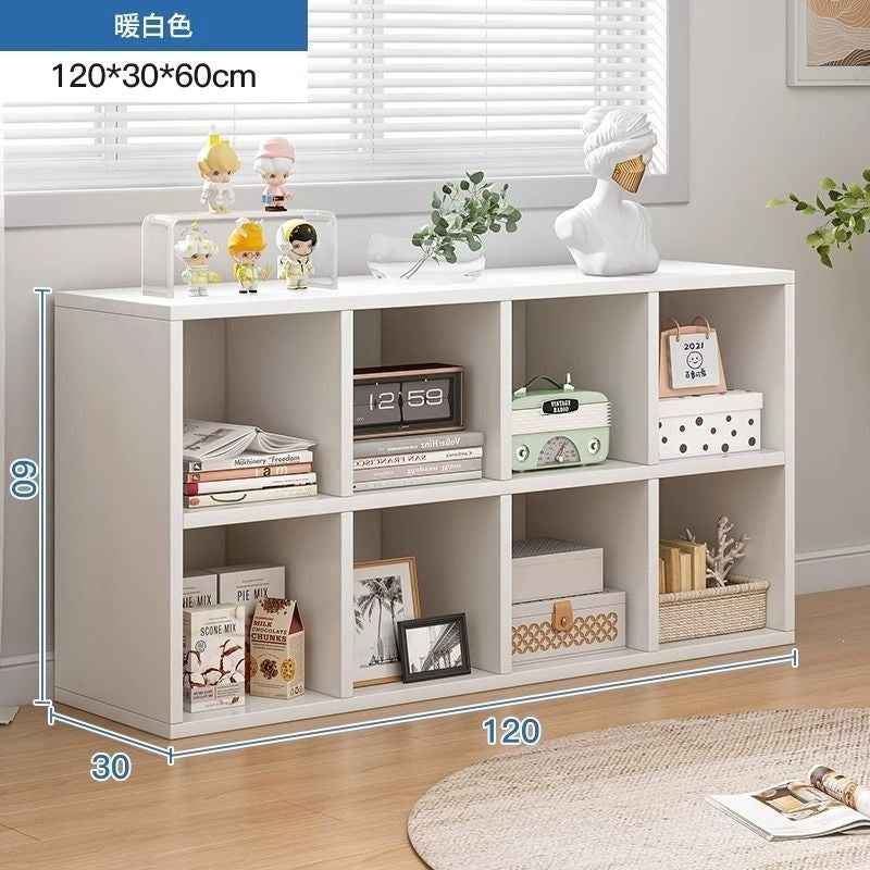 Bookshelf kindergarten reading rack multifunctional simple storage cabinet living room storage cabinet for home floor-standing storage rack