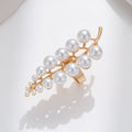 Pearl ring set wholesale european and american cross-border starfish jewelry women's niche high-end hand jewelry hollow open ring