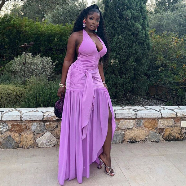 Foreign trade African women's clothing  popular large-size dress women's respect clothing European and American banquet evening dress bridesmaid clothing