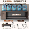 Modern home office desk computer table chair set - thickened desktop study desk - executive office writing desk