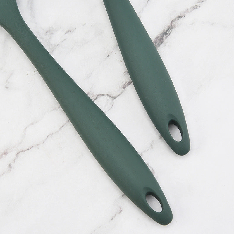 Cooking utensils, silicone spoons, all-inclusive spoons, household spoons, medium salad spoons for children