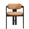 Italian light luxury solid wood dining chair hotel negotiation chair back tea chair makeup stool casualfor home study desk chair