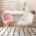 Cosmetic stool for homesittingplaid girls bedroom dressing table stool modern casual back chair casual dining chair