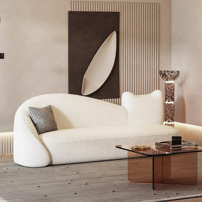 Beauty shop special-shaped sofa clothing store beauty salon cream style coffee table combination wedding photo studio l-shaped combination