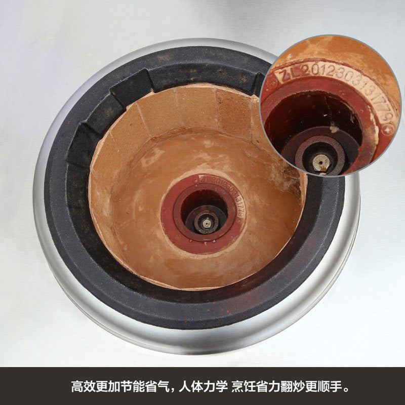 High-heat commercial gas stove, single burner, restaurant stove, natural gas/lpg gas stove, stainless steel wok stove