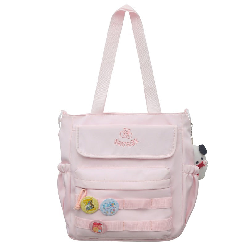 School bag for female high school students Large capacity for junior high school students Girls backpack for primary school students Grades 3-6 Lightweight backpack