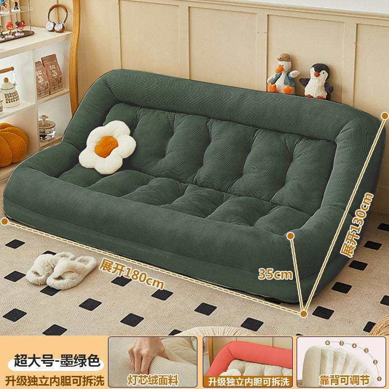 Human dog house lazy sofa sofa bed single tatami for home double foldable balcony bedroom sleeper lounge chair