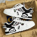 Men's white sneakers - spring/autumn breathable 2025 new trendy brand chunky sole athletic casual skate shoes - niche versatile streetwear footwear