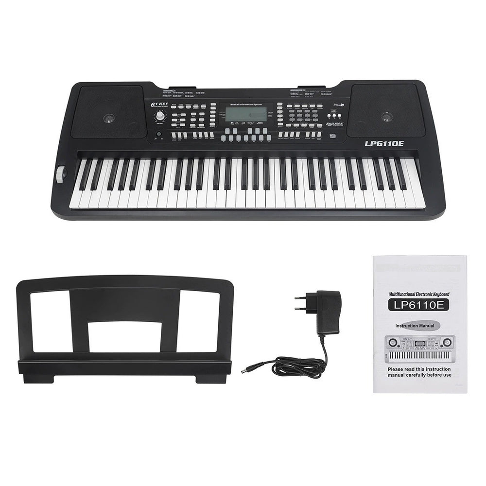 smart 61-key electronic piano - multifunctional digital keyboard for beginners and professional teaching