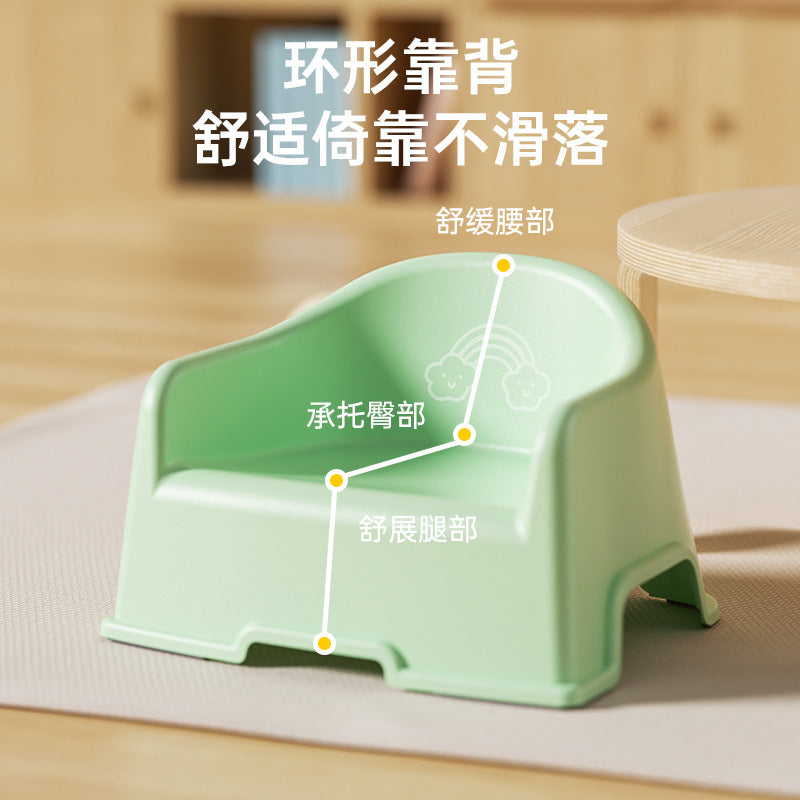 Kids plastic small stool thickenedfor home chair small bench living room seat low stool sofa shoe changing stool bath stool