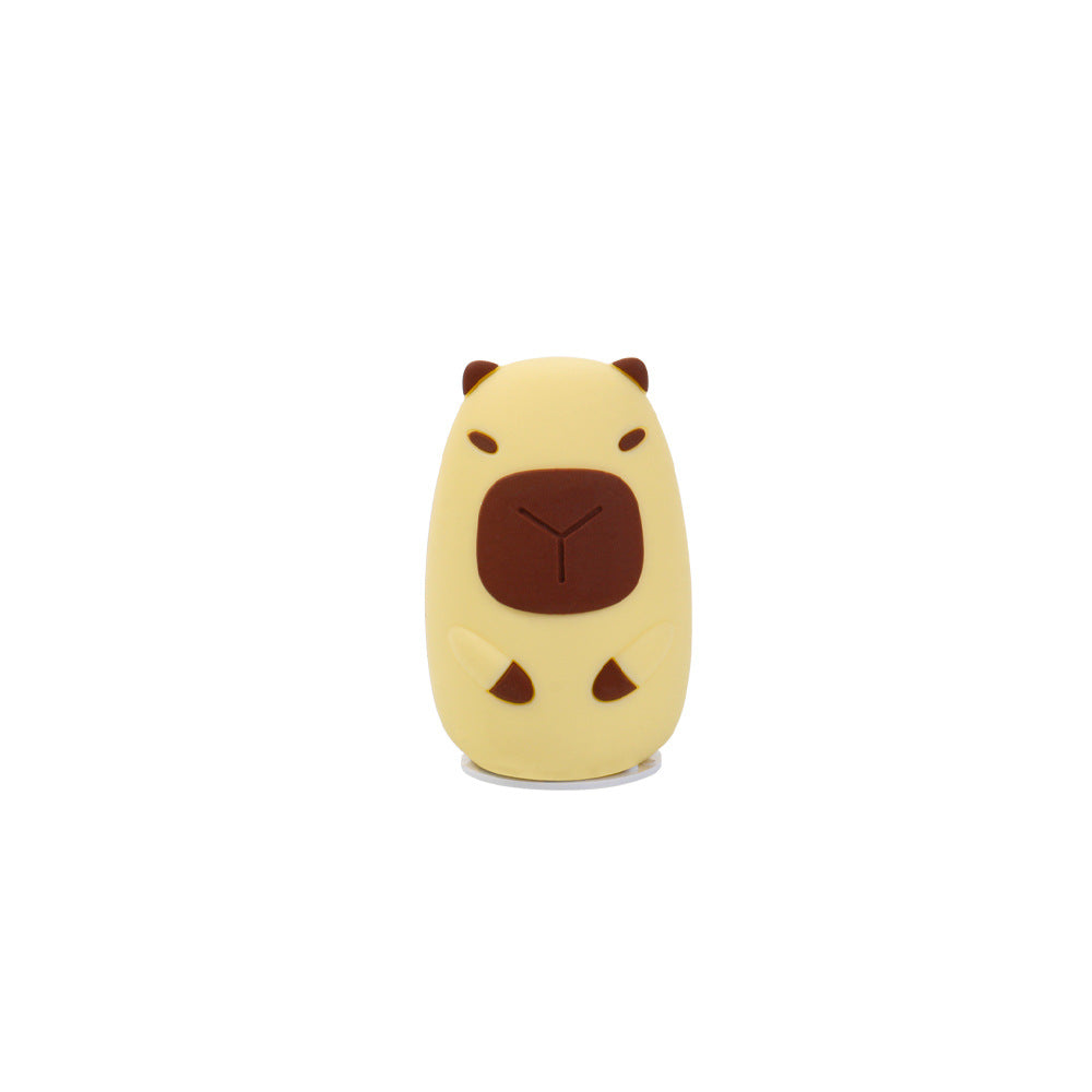 Food-grade silicone mini pat lamp household bedroom small night light study ornament bedside sleeping gift