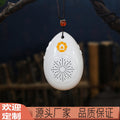 Mini portable neckband classical music player q1 - on-the-go music with built-in tracks and customizable firmware
