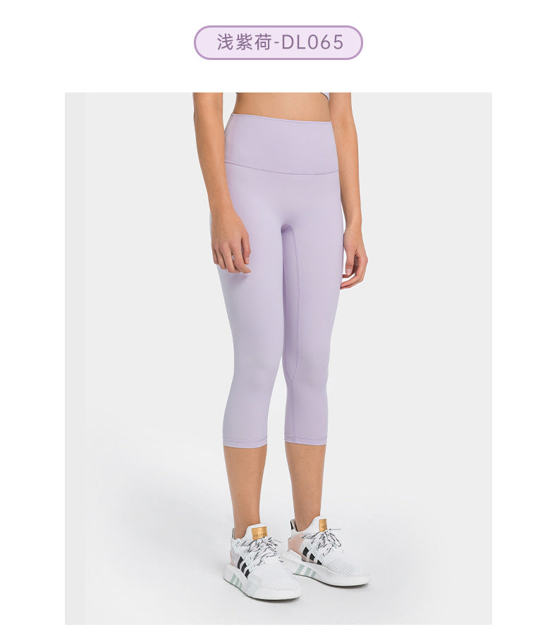 Trendy dopamine dressing macaron color sexy back yoga outfit - workout running fitness set