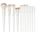Complete makeup brush set - includes concealer, blending, eyeshadow, and blush brushes - beauty tool makeup brush kit