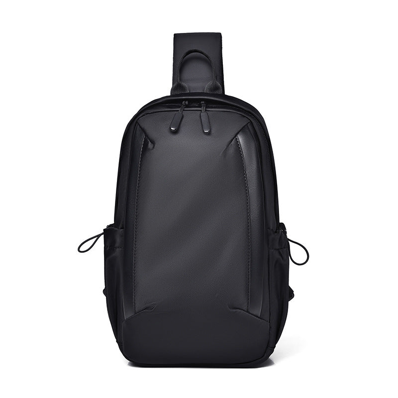 New small backpack men's breast bag casual portable messenger bag light mobile phone bag shoulder bag sports chest bag oblique